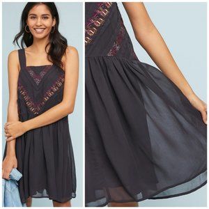 Anthropologie, Maeve Harlow Embroidered Dress